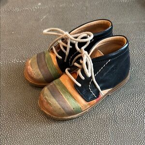 Nathalie Verlinden Mingus Rainbow Boots. US 6 EUR 22 EUC